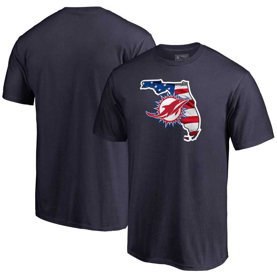 Miami Dolphins NFL Pro Line by Fanatics Branded Banner State T-Shirt Navy,We sell and wholesale Miami Dolphins NFL Pro Line by Fanatics Branded Banner State T-Shirt Navy on line form chian!